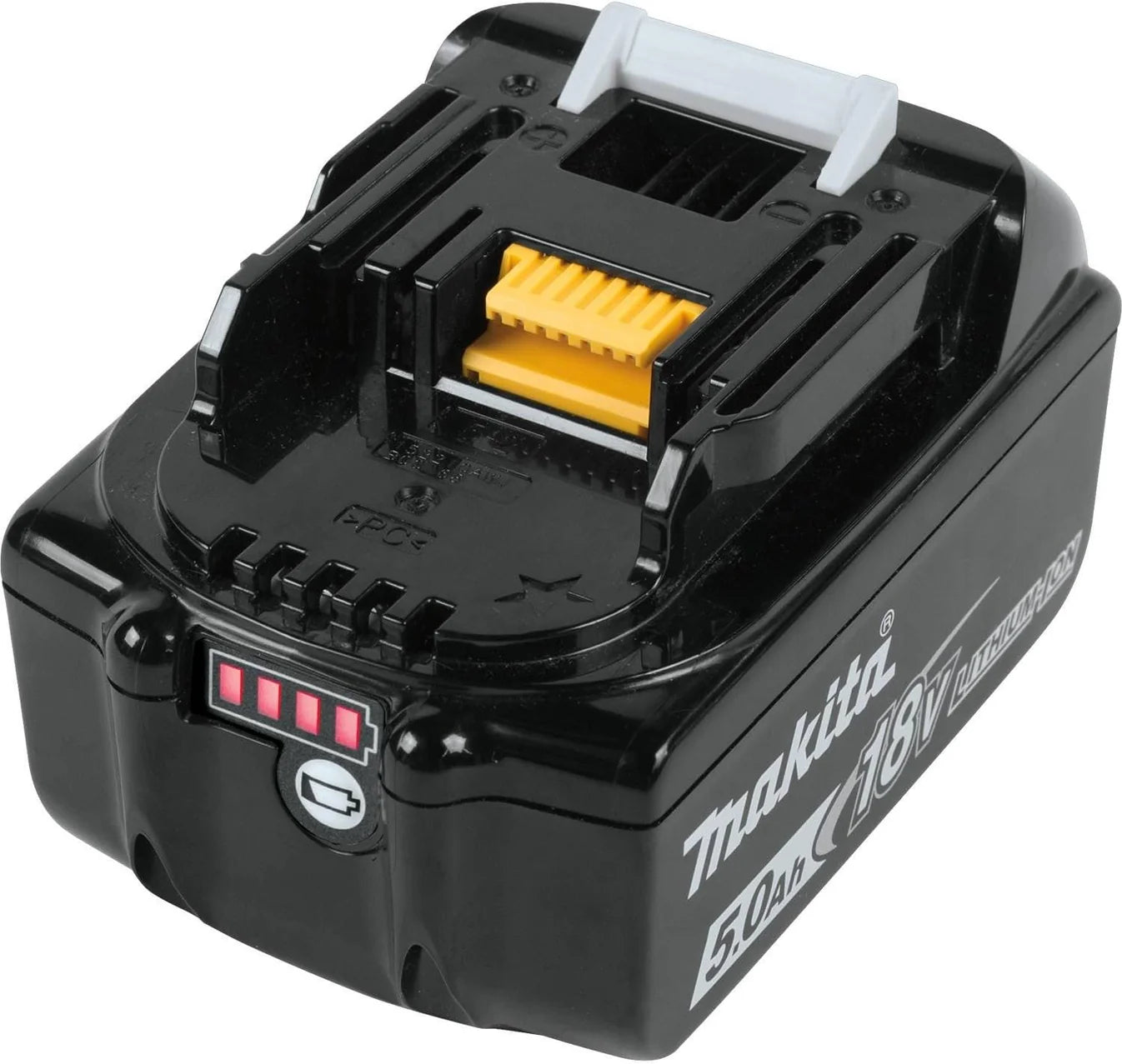 Makita 18V LXT Battery & Charger Kit — 2×5.0Ah BL1850B, DC18RC Charger, Makpac Type 2 Case