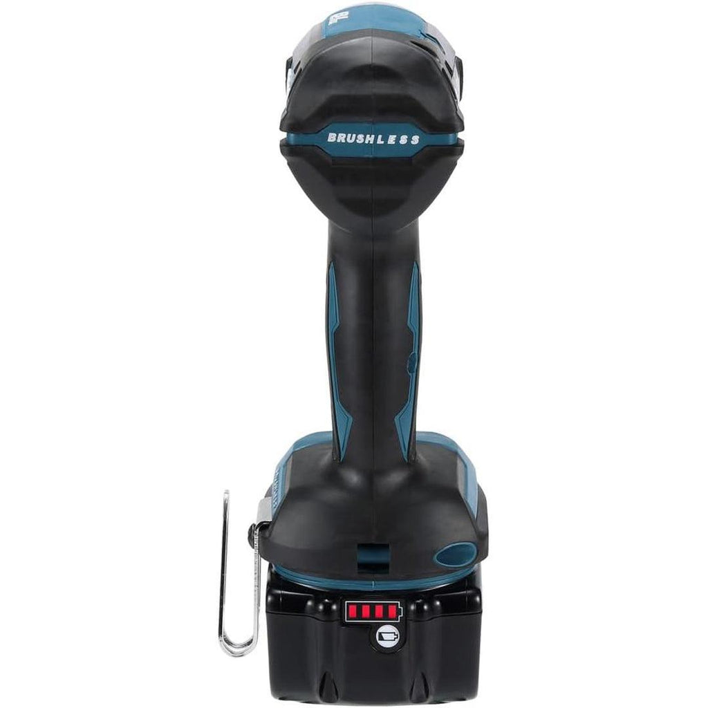 Makita DLX2537ST 18V LXT Brushless Combo Kit: DHP485 + DTD153, 2×5.0Ah Batteries, Charger & Makpac