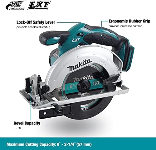 Makita DSS611Z 18V Li-Ion LXT 165mm Circular Saw - Batteries and Charger Not Included
