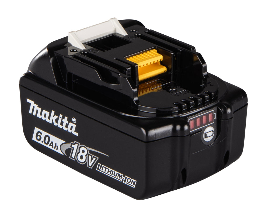 Batterie Makstar Li-Ion 18V / 6 Ah - BL1860B ( témoin de charge intégré )